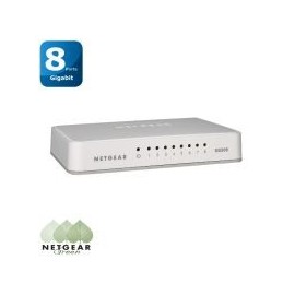 Switch Netgear 8 ports 10/100/1000 Gigabit