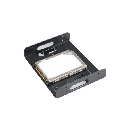 Berceau pour disque dur 2.5'' et 3.5'' dans baie 5.25'' (SSD ou HDD)