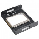 Berceau pour disque dur 2.5'' et 3.5'' dans baie 5.25'' (SSD ou HDD)