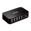 Hub USB 2.0 actif 7 ports D-Link DUB-H7