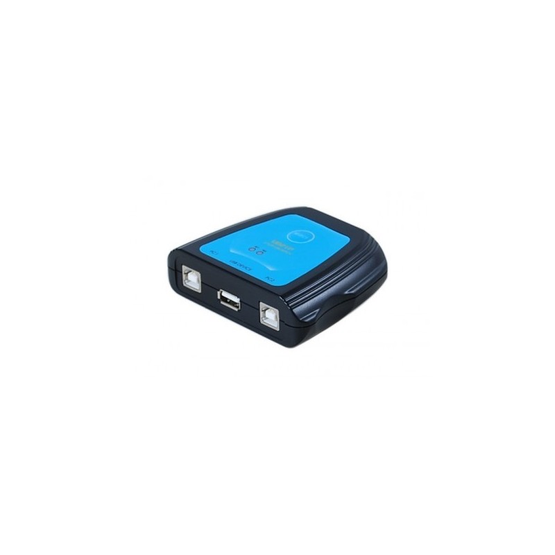 Commutateur USB 2.0 (Hub Switch) - Partage 1 Périphérique (Imprimante) Entre 2 Ou 4 Ordinateurs - Manuel, Sans Alimentation