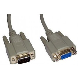 Cable rallonge DB9 RS232 M/F 5m
