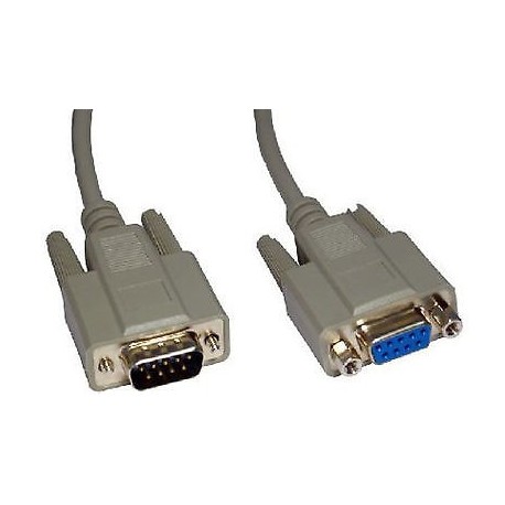 Cable rallonge DB9 RS232 M/F 5m