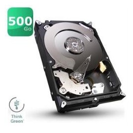 Disque dur interne 3.5" Seagate Barracuda 500Go SATA3 16Mo Cache 7200rpm