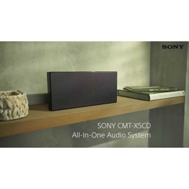 Micro-chaîne HiFi Sony CMT-X5CD Noir