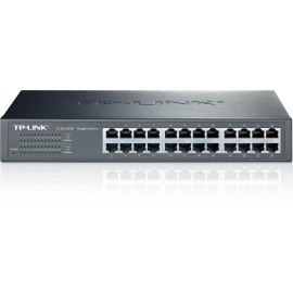 SWITCH TP-LINK 24 PORTS RJ45 GIGABIT 10/100/1000M RACKABLE