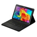 Etui de protection avec clavier AZERTY pour Samsung Galaxy Tab 4 10.1 avec Multitouch et Touchpad intégrés