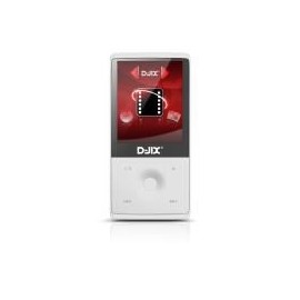 Lecteur MP4 8Go DJIX M390 BlueTooth FM Blanc