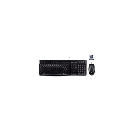 Kit clavier/souris filaire Logitech MK120