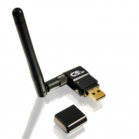 Dongle clé usb wifi 802.11n 300 Mbps + antenne amovible