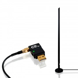 Dongle clé usb wifi 802.11n 300 Mbps + antenne omnidirectionnelle 12dBi