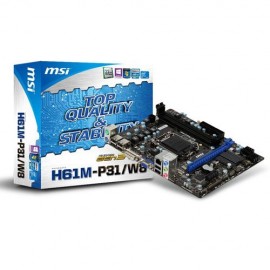 Carte mère MSI H61M-P31/W8 Intel Micro ATX LGA 1155