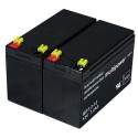 Batterie pour USV APC Back-UPS RS1500, 12V, Lead-Acid (Batterie au plomb)