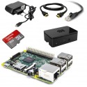 Barebone Raspberry Pi Kit de démarrage Carte Mère Raspberry Pi 2 Type B (avec Carte microSD, Câbles, Alimentation)