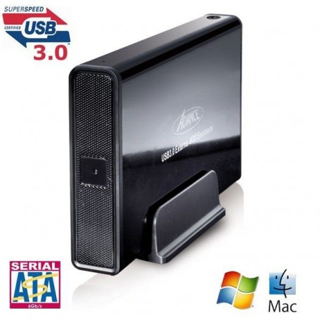 Boitier 3,5" USB 3.0 Advance QuickDisk BX-306U3BK pour disque dur SATA