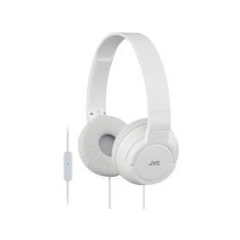 Casque JVC HA-SR-185E Casque audio pliable blanc avec micro