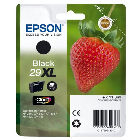 Epson Noir T2991 XL Fraise