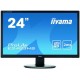 Moniteur iiyama 23.6" LED ProLite E2483HS-B1 1920 x 1080 2 ms VGA/DVI/HDMI