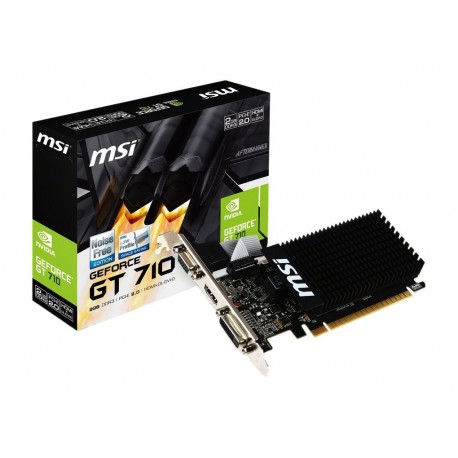 Carte graphique MSI GT710 954 MHz 2048 Mo PCI Express Noir