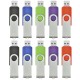 Lot de 10 clés USB 2.0 4 Go couleurs mixtes