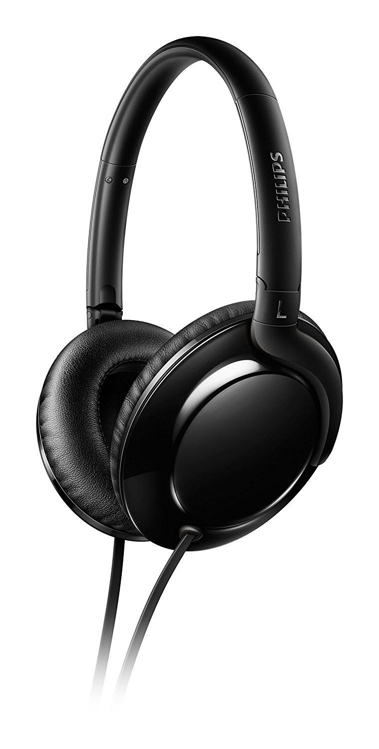 Casque Audio Philips Shl4600bk00 à Arceau Ultra Léger Pliable Cpc