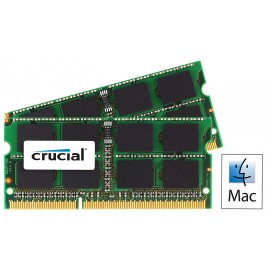 Mémoire So-DIMM DDR3 1066 Mhz 4 Go (2 x 2Go) Crucial PC3-8500