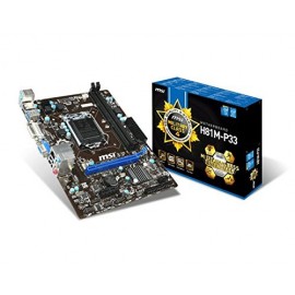 Carte mère MSI H81M-P33 (LGA1150)