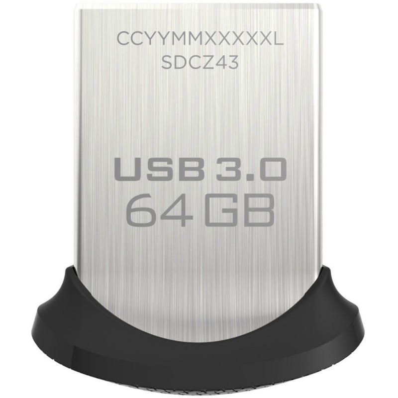 CLE USB 3.0 COMPACTE SANDISK ULTRA FIT - CPC informatique
