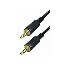 Cable jack 3.5mm 4 pôles M/M 1m