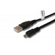 Câble USB 8pin pour OLYMPUS VG-160, VG-170, VH-210, VR-325, VR-330, VR-340, VR-350, VR-360, NIKON Coolpix S2600