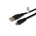 Câble USB 8pin pour OLYMPUS VG-160, VG-170, VH-210, VR-325, VR-330, VR-340, VR-350, VR-360, NIKON Coolpix S2600