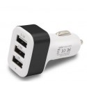 Chargeur USB triple 4.100 mAh sur allume-cigare