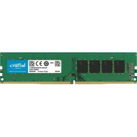 Mémoire Dimm Crucial DDR4 2400 MT/s, PC4-19200, SR x8, DIMM, 288-Pin