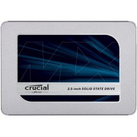 Disque dur SSD Interne Crucial MX500 (1To, 3D NAND, SATA, 2,5 Pouces)