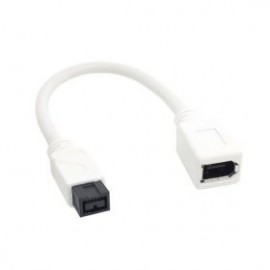 Adaptateur FireWire 400 IEEE1394a vers FireWire 800 IEEE1934b, 6 pin Femelle / 9 pin Male