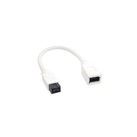 Adaptateur FireWire 400 IEEE1394a vers FireWire 800 IEEE1934b, 6 pin Femelle / 9 pin Male