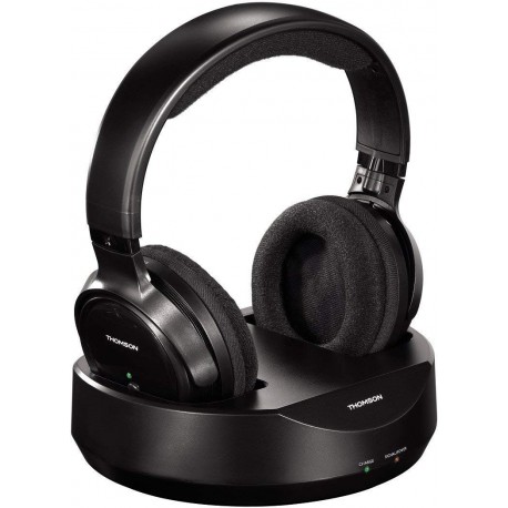 Casque sans fil Thomson WHP3001BK avec station de recharge