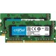 Mémoire So-DIMM DDR3L 1333 Mhz 8 Go (2 x 4Go) Crucial PC3-10600