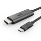 Câble USB Type C vers HDMI 4K 60Hz pour MacBook Pro 2017/2016, Samsung Galaxy S9/S8/Note 9/Note 9 etc