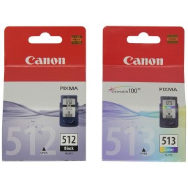 Canon 512 513 Multipack PG-512 Noir + CL-513 Couleur