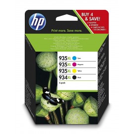 HP 934XL 935XL Multipack 934 XL Noir + 935 XL Couleur