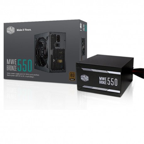 Alimentation 550W Cooler Master MWE Bronez