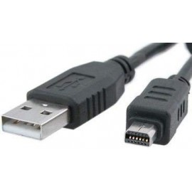 Câble USB pour appareil photo numérique Olympus CB-USB5/CB-USB6