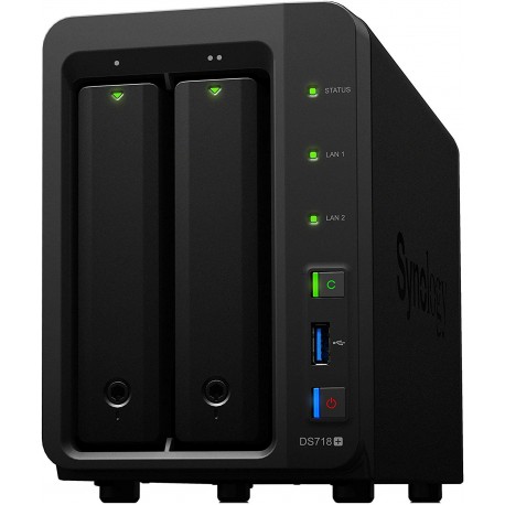 NAS Synology DS718+ 2 baies