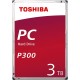 Disque dur interne 3.5" Toshiba P300 3To 3000Go SATA3 7200rpm