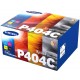 Toner Pack Samsung CLT-P404C (Pack Noir, Cyan, Magenta, Jaune)