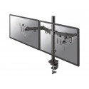 Support de bureau pour 2 écrans 17-27'' multi-axes NewStar Full Motion Dual Desk Mount