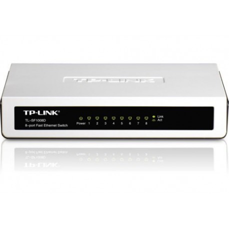 SWITCH TP-LINK 8 PORTS RJ45 10/100M