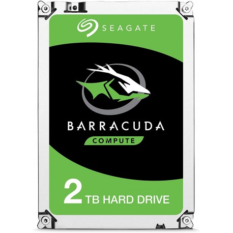 Disque dur interne 3.5" Seagate Barracuda 2To 2000Go SATA3 7200rpm 256Mo cache