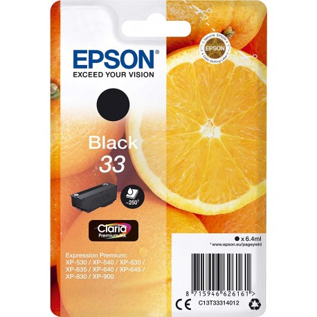 Epson 33 noir T3331